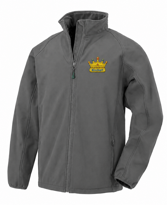 Café Kaiserschmarrn - Softshell Jacke - Herren - grau