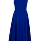 Dirndl 80cm - mit Miederhaken - blau