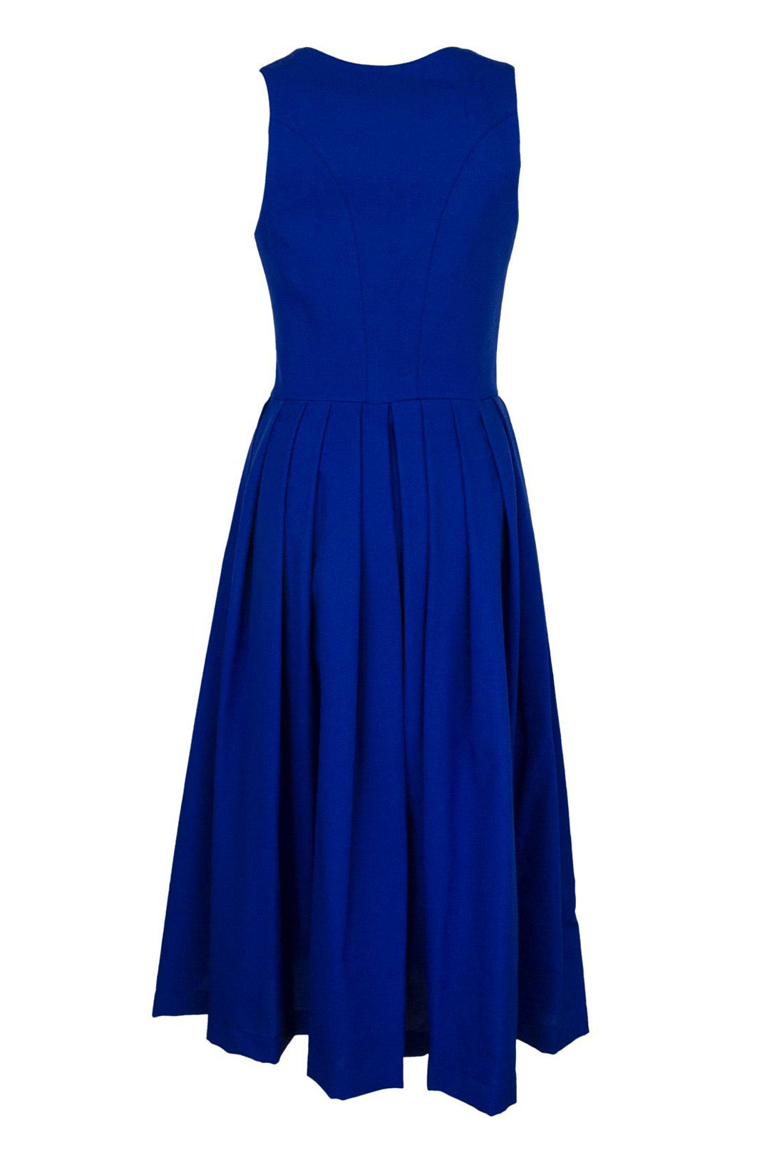 Dirndl 80cm - mit Miederhaken - blau